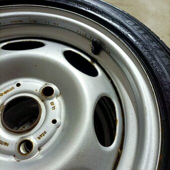 15" plechová kola – 3x112 – SMART ForTwo, Roadster - 5