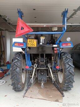 Malotraktor 4x4 Jimna 254E + vyvážecí vlek vahva jussi - 5