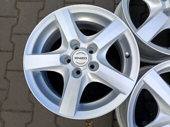 Nová alu kola Enzo 5x100 r15 - 5