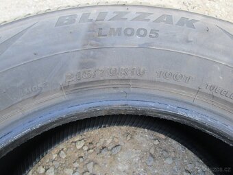215/70/R16 100T, Bridgestone Blizzak - 5