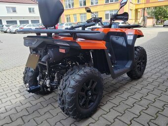 Čtyřkolka Segway AT5 L T3b, oranžová/černá - 5