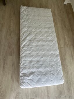 Dětská postel z masivu 160×70 s kokosovou matrací - 5
