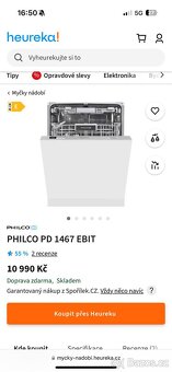 PHILCO PD 1467 EBIT Zánovní - 5