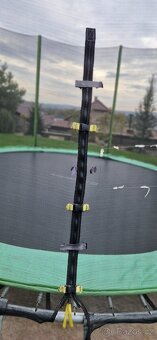 Trampolína 366cm se sítí a žebříkem / TOP stav - 5
