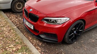 BMW M235i cabrio , Melbourne Red, TOP, Najeto:43000km - 5