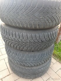 Prodám 4kola / zimni obuti pneumatiky Continental 195/65 R15 - 5