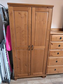 IKEA Leksvik komoda a Diktad skříň - 5