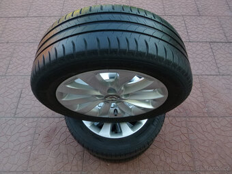 2. Letní sada alu kola originál Opel GM 5x110 6,5Jx16 ET37 - 5