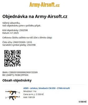 AK AIMS CYMA - CM.050 - 5