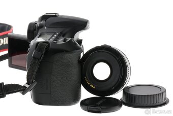 Zrcadlovka Canon 60D + 50mm + příslušenství - 5