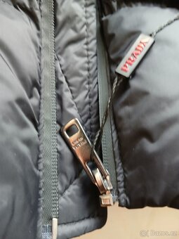 Elegantní zimní bunda Prada pánská XL - 5