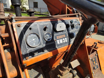 kubota rw30 4x4 mini buldo bagr 232 000kč + DPH - 5