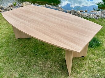 kancelářský nábytek HOBIS – řada Gate, dekor světlý dub - 5