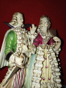 Porcelánové sošky 7 ks zn. Royal Dux atd. - 5