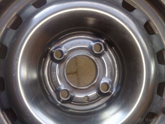 Obutá kola s letním pneu 175/70/14 - Opel-4x100 - 5