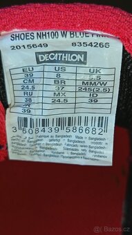 boty sportovní, nepromokavé Quechua vel.39 - 5