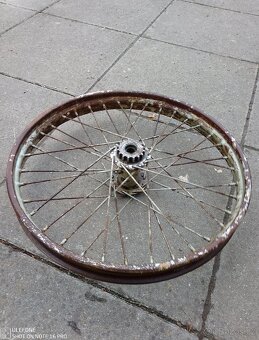 Jawa čz. Kola na péráka,cena za obě - 5