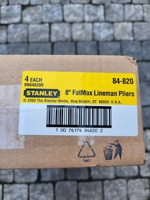 Kombinované kleště Stanley FatMax 8" 210mm - 5