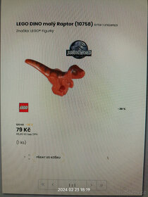 Lego Jursky Svět - nove figurky Owen + Raptor - 5