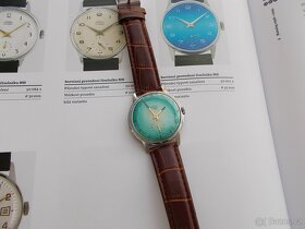 jedinecne vzacne hodinky prim traktor modry ciselnik  1960 - 5