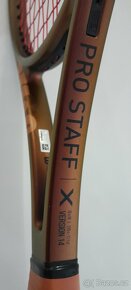 Wilson Pro Staff X V14 Turnajová Raketa, grip 4, nová odlože - 5