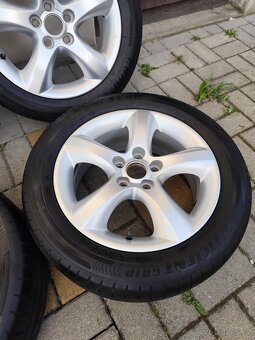 ALU 5x100 r15 ŠKODA + LETNÍ PNEU - 5