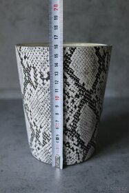 Fragrance Candle - Velká luxusní svíčka v koženém obalu - 5