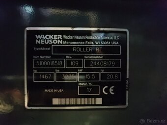 Vibrační válec Wacker Neuson RTKx-SC 3 - motor KUBOTA - 5