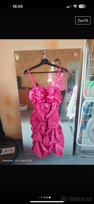 Krásné  šaty ples 38/40 nove - 5
