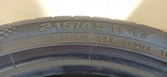 Continental 215/45 R17 87V 4-5mm - 5