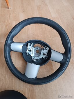Tříramenný volant Mini Cooper S R53 R50 R52 cabrio TOP stav - 5