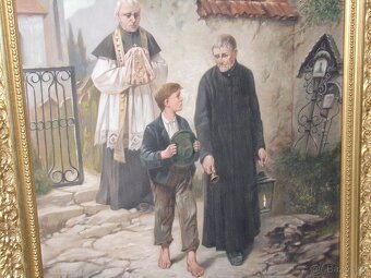 Starý obraz z roku 1903 - Poslední cesta - 5