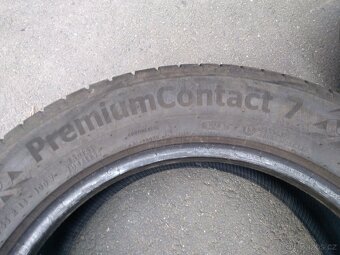 Prodám 2 letní gumy Continental 235/55 R18 DOT 5023 - 5