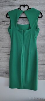 Comtessa - elegantní šaty zelené, vel. S - 5