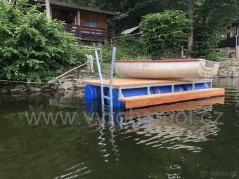 Plovoucí molo 2x3 metry s lávkou - 5