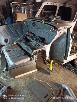 Škoda 100 skelet, vozík - 5