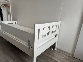 IKEA kompletní dětská postel + matrace + povlak - 5