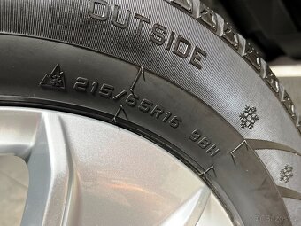 Originál kola VW 5x120 R16, pneu 215/65 R16 98H DOT2618 - 5