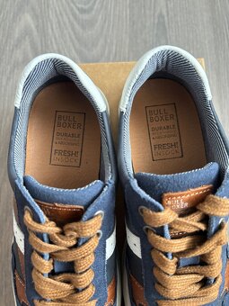 Kotníkové celokožené boty BULLBOXER - 5