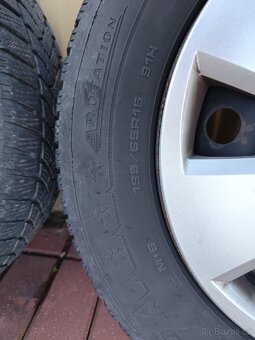 Sada kol Octavia III, 195/65 R15 s kryty - 5