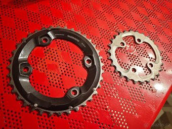 Shimano XT Řazení + přesmykač + převodník - 5