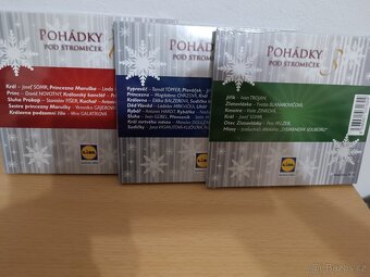 3 CD - Pohádky pod stromeček - nové, nerozbalené - 5