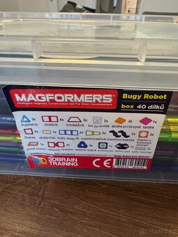 Magformers Bugy robot plus dílky navíc - 5