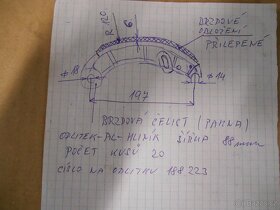 Mercedes SL 300 brzdové čelisti - 5