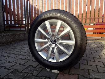 ZÁNOVNÍ ZIMNÍ ORIGINÁL VW 16" 5x112 pneu 215/60R16 - 5