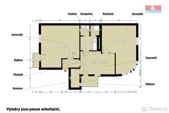 Pronájem kancelářského prostoru, 94 m², Plzeň, ul. Slovanská - 5