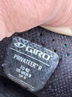Prodám boty na kolo zn.GIRO - Nášlapy SPD - 5