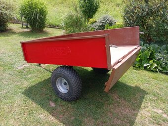 Vozík Vares TR350.-7 za zahradní traktor nebo čtyřkolku - 5
