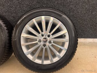 Nabízím originální ALU kola Škoda Trinity R18 5x112 - 5