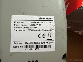 Pohon na dvoukřídlá vrata mastiff300LLS - 5